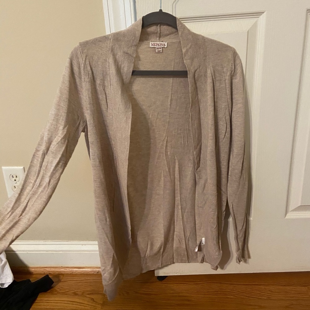 Tan Cardigan
